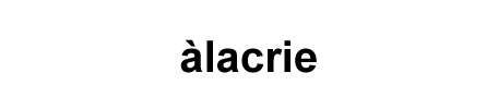 àlacrie