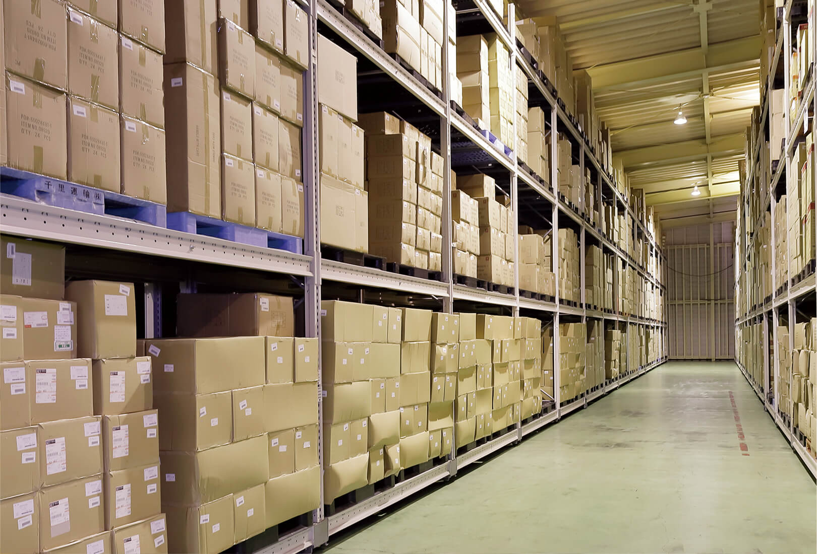 We are on bases in Nagoya and Fukuoka, we work with many matufacturing plants and are able to secure a stable inventory mainly at a distribution in Inuyama city, Aichi Prefecture.